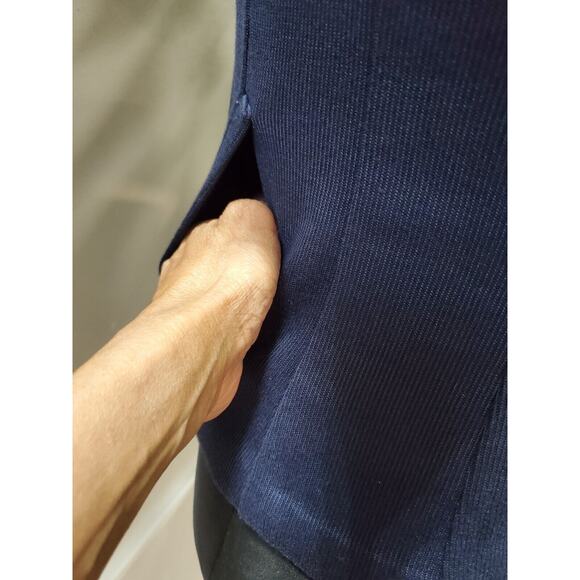 Loft Women's Blue Polyester Long Sleeve Buttons Front Cardigan Size X-Small - Picture 8 of 12